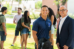 Peter with his family in Quito, Ecuador. 